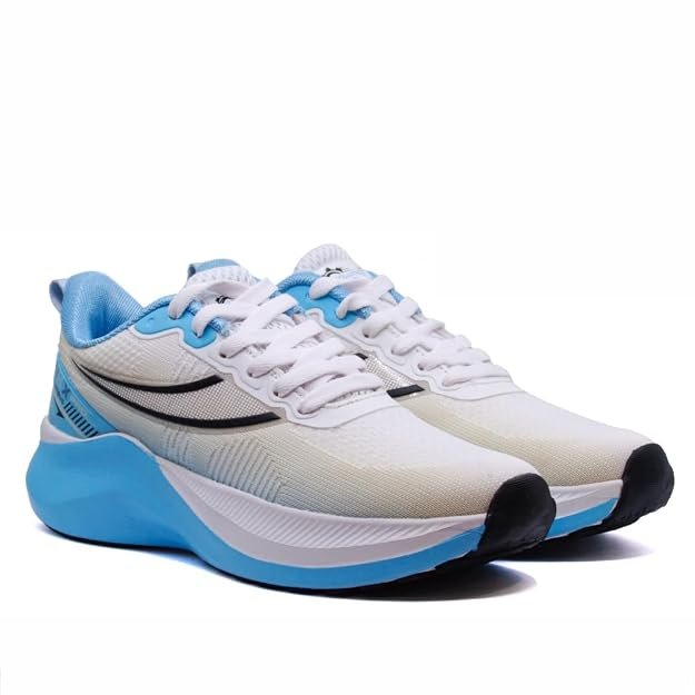StepX Women’s White and Sky Blue Running Lightweight Breathable Mesh Sports Casual Shoes StepX Women’s White and Sky Blue Running Lightweight Breathable Mesh Sports Casual Shoes