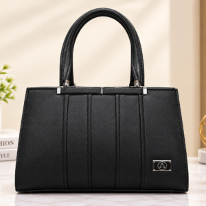 Elegant Black Office and Party Handbag for Women