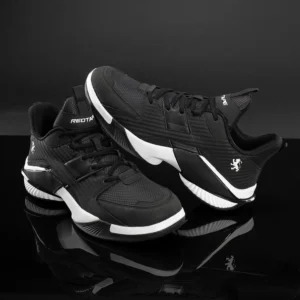 REDTAPE Mid Cut Lifestyle Casual Shoes for Men in Black Lifestyle Casual Shoes