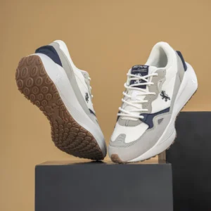 RED TAPE Elegantly Rounded Front, Soothing Insole Sneakers For Men Grey Navy